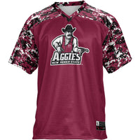 New Mexico State Aggies Football Jersey, Crimson Sportswear Jersey Shirt, Lightweight Breathable Athletic Jersey, Casual Gift for Men