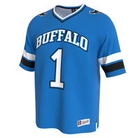 Buffalo Bulls Football Jersey, Royal Fashion Lightweight Sportswear Jersey Shirt, Lightweight Breathable Athletic Jersey, Casual Gift for Men