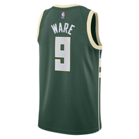 Kel'el Ware Milwaukee Bucks Basketball Jersey, Sportswear Jersey Shirt, Sleeveless Athletic Tank Jersey, Casual Gift for Men, Style 204635825