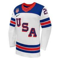 Charlie McAvoy White US 2026 Away Replica Hockey Jersey, Hockey Sportswear Jersey Shirt, Long Sleeve Hockey Sweater Jersey, Casual Gift for Men