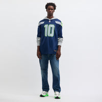 Cooper Kupp Seattle Seahawks Football Jersey, Navy Game Sportswear Jersey Shirt, Lightweight Breathable Athletic Jersey, Casual Gift for Men