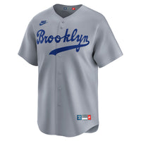 Jackie Robinson Brooklyn Dodgers Baseball Jersey, Gray Sportswear Jersey Shirt, Lightweight Breathable Athletic Jersey, Casual Gift for Men