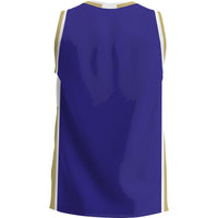 James Madison Dukes Basketball Jersey, Purple Sportswear Jersey Shirt, Sleeveless Athletic Tank Jersey, Casual Gift for Men, Style 4726062