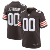 Justin Jefferson Cleveland Browns Football Jersey, Brown Sportswear Jersey Shirt, Lightweight Breathable Athletic Jersey, Casual Gift for Men