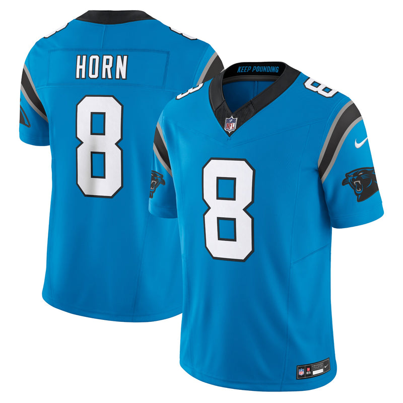 Jaycee Horn Carolina Panthers Football Jersey, Blue Limited Sportswear Jersey Shirt, Lightweight Breathable Athletic Jersey, Casual Gift for Men
