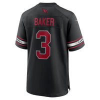 Budda Baker Arizona Cardinals Football Jersey, Black Game Sportswear Jersey Shirt, Lightweight Breathable Athletic Jersey, Casual Gift for Men