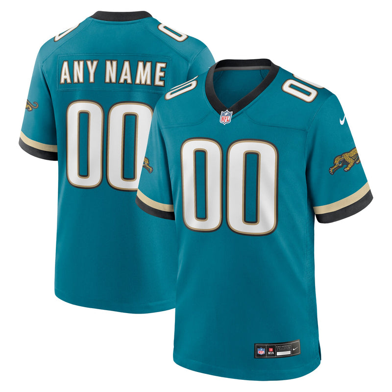 Jacksonville Jaguars Football Jersey, Teal Game Throwback Sportswear Jersey Shirt, Lightweight Breathable Athletic Jersey, Casual Gift for Men