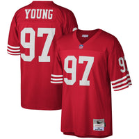 Bryant Young San Francisco 49ers Football Jersey, Sportswear Jersey Shirt, Lightweight Athletic Jersey, Casual Gift for Men, Style 4393244