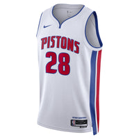 Isaiah Stewart Detroit Pistons Basketball Jersey, White Swingman Sportswear Jersey Shirt, Sleeveless Athletic Tank Jersey, Casual Gift for Men