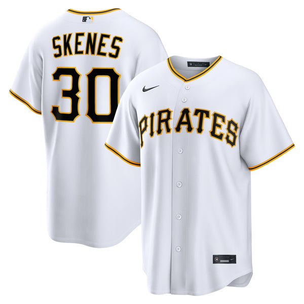 Pittsburgh Pirates Paul Skenes White Home Replica Jersey