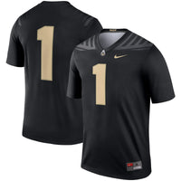 Purdue Boilermakers Football Jersey, Black Sportswear Jersey Shirt, Lightweight Breathable Athletic Jersey, Casual Gift for Men, Style 3359558