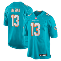 Dan Marino Miami Dolphins Football Jersey, Aqua Game Sportswear Jersey Shirt, Lightweight Breathable Athletic Jersey, Casual Gift for Men