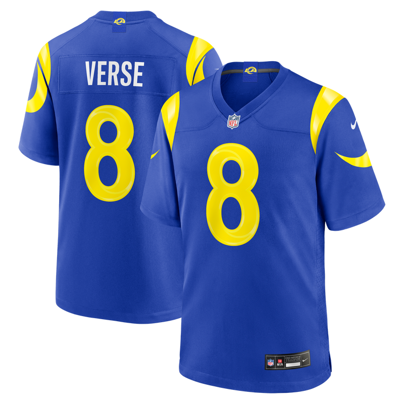 Jared Verse Los Angeles Rams Football Jersey, Sportswear Jersey Shirt, Lightweight Athletic Jersey, Casual Gift for Men, Style 203376649