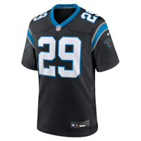 Akayleb Evans Carolina Panthers Football Jersey, Black Game Sportswear Jersey Shirt, Lightweight Breathable Athletic Jersey, Casual Gift for Men