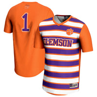 Clemson Tigers Soccer Jersey, Orange Sportswear Jersey Shirt, Lightweight Breathable Athletic Jersey, Casual Gift for Men, Style 203152700