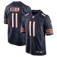 Case Keenum Chicago Bears Football Jersey, Navy Game Sportswear Jersey Shirt, Lightweight Breathable Athletic Jersey, Casual Gift for Men