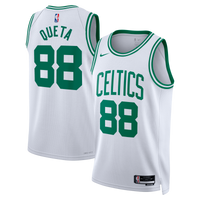 Neemias Queta Boston Celtics Basketball Jersey, White Swingman Sportswear Jersey Shirt, Sleeveless Athletic Tank Jersey, Casual Gift for Men