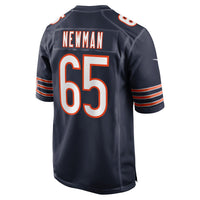 Luke Newman Chicago Bears Football Jersey, Navy Game Sportswear Jersey Shirt, Lightweight Breathable Athletic Jersey, Casual Gift for Men