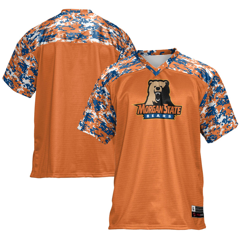 Morgan State Bears Football Jersey, Blue Sportswear Jersey Shirt, Lightweight Breathable Athletic Jersey, Casual Gift for Men