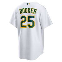 Brent Rooker Athletics Baseball Jersey, White Replica Home Sportswear Jersey Shirt, Lightweight Breathable Athletic Jersey, Casual Gift for Men