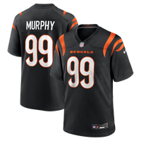 Myles Murphy Cincinnati Bengals Football Jersey, Black Game Sportswear Jersey Shirt, Lightweight Breathable Athletic Jersey, Casual Gift for Men