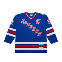 Mark Messier New York Rangers Hockey Jersey, Blue Sportswear Jersey Shirt, Long Sleeve Hockey Sweater Jersey, Casual Gift for Men