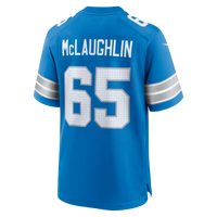 Seth McLaughlin Detroit Lions Football Jersey, Blue Game Sportswear Jersey Shirt, Lightweight Breathable Athletic Jersey, Casual Gift for Men