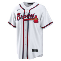 Ronald Acuna Jr. Atlanta Braves Baseball Jersey, White Sportswear Jersey Shirt, Lightweight Breathable Athletic Jersey, Casual Gift for Men