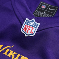 Jaren Hall Minnesota Vikings Football Jersey, Purple Game Sportswear Jersey Shirt, Lightweight Breathable Athletic Jersey, Casual Gift for Men