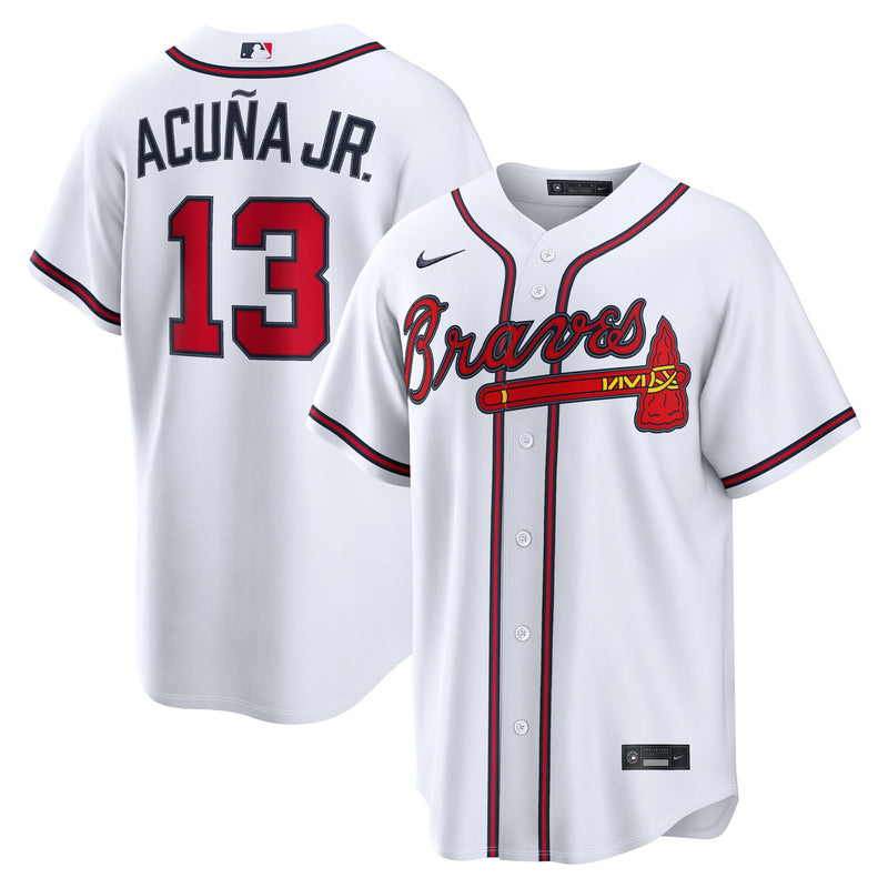 Ronald Acuña Jr. Atlanta Braves Baseball Jersey, Sportswear Jersey Shirt, Lightweight Athletic Jersey, Casual Gift for Men, Style 203195336