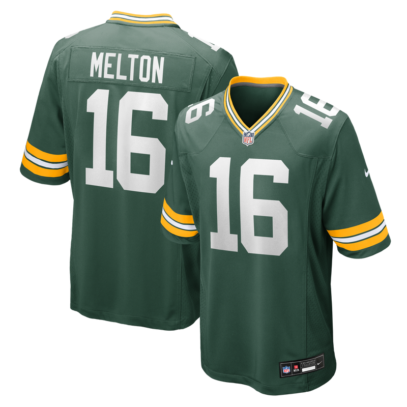 Bo Melton Green Bay Packers Football Jersey, Game Sportswear Jersey Shirt, Lightweight Breathable Athletic Jersey, Casual Gift for Men