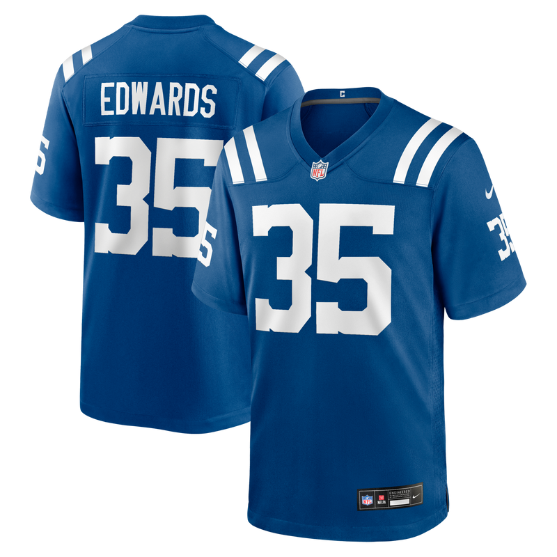 Johnathan Edwards Indianapolis Colts Football Jersey, Royal Sportswear Jersey Shirt, Lightweight Breathable Athletic Jersey, Casual Gift for Men
