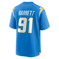 Nick Barrett Los Angeles Chargers Football Jersey, Powder Sportswear Jersey Shirt, Lightweight Breathable Athletic Jersey, Casual Gift for Men