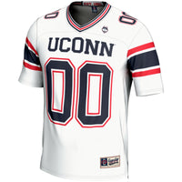 UConn Huskies Football Jersey, White Sportswear Jersey Shirt, Lightweight Breathable Athletic Jersey, Casual Gift for Men, Style 5233493