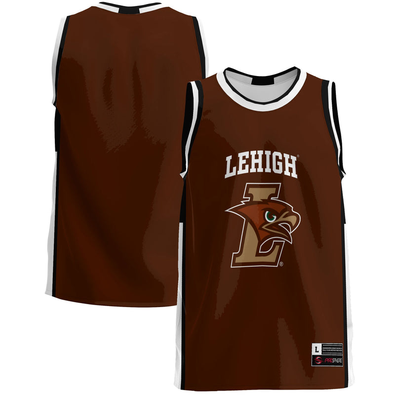 Lehigh Mountain Hawks Basketball Jersey, Brown Sportswear Jersey Shirt, Sleeveless Athletic Tank Jersey, Casual Gift for Men, Style 4726076