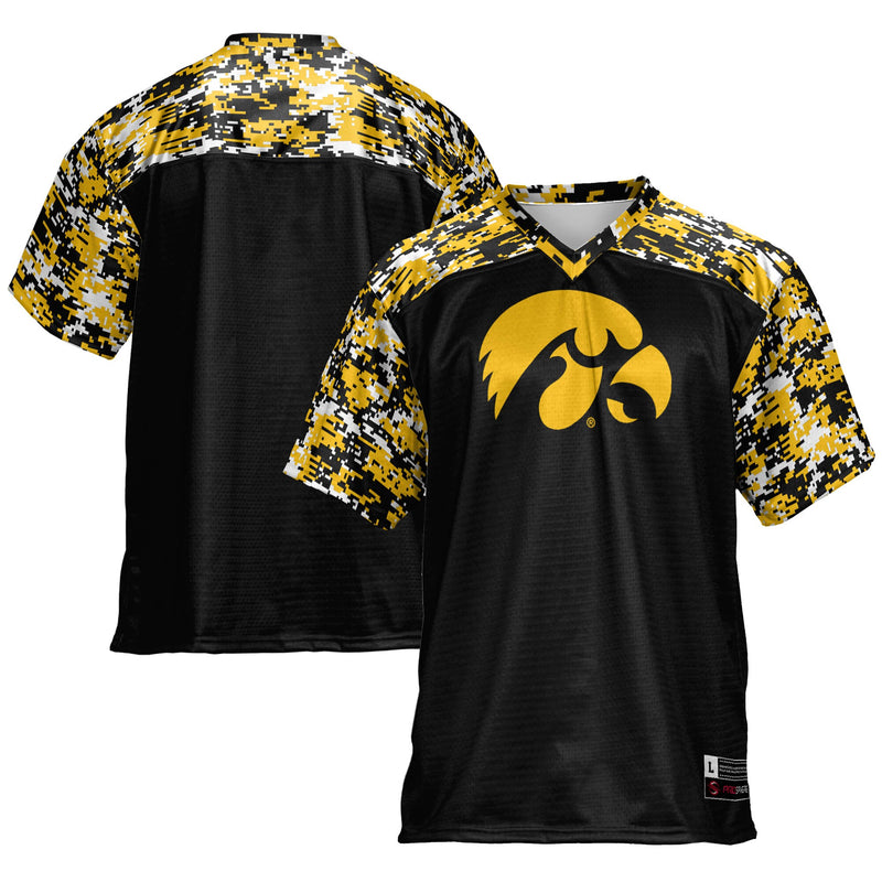 Iowa Hawkeyes Football Jersey, Black Sportswear Jersey Shirt, Lightweight Breathable Athletic Jersey, Casual Gift for Men