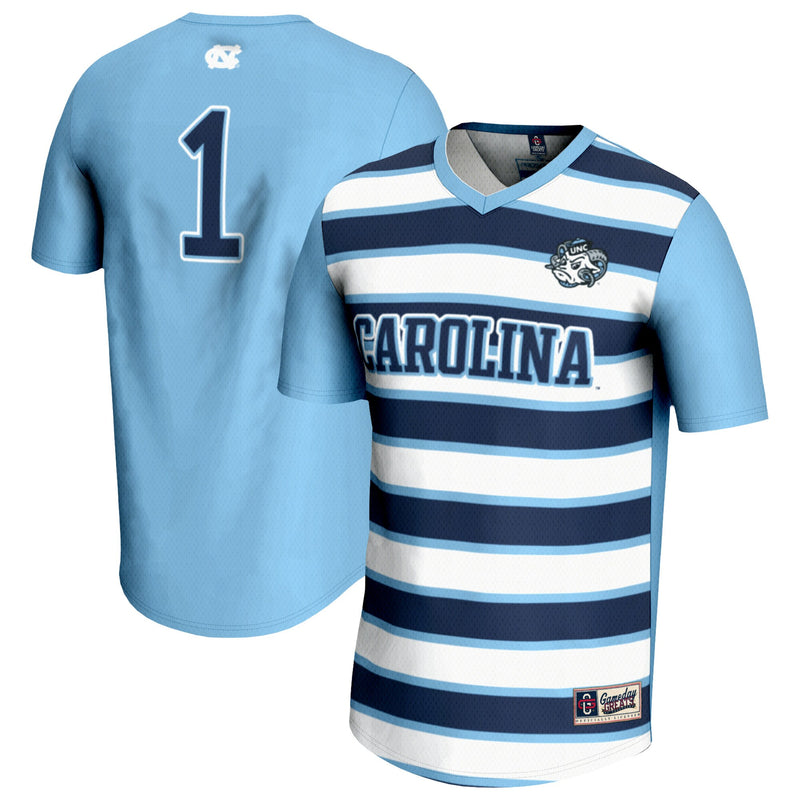 North Carolina Tar Heels Soccer Jersey, Sportswear Jersey Shirt, Lightweight Breathable Athletic Jersey, Casual Gift for Men, Style 203152685