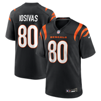 Andrei Iosivas Cincinnati Bengals Football Jersey, Black Sportswear Jersey Shirt, Lightweight Breathable Athletic Jersey, Casual Gift for Men