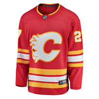 Matt Coronato Calgary Flames Hockey Jersey, Red Breakaway Home Sportswear Jersey Shirt, Long Sleeve Hockey Sweater Jersey, Casual Gift for Men