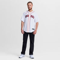David Ortiz Boston Red Sox Baseball Jersey, White Replica Sportswear Jersey Shirt, Lightweight Breathable Athletic Jersey, Casual Gift for Men