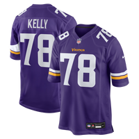 Ryan Kelly Minnesota Vikings Football Jersey, Purple Game Sportswear Jersey Shirt, Lightweight Breathable Athletic Jersey, Casual Gift for Men