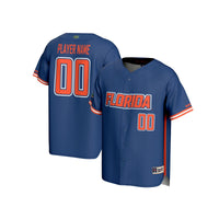 Florida Gators Baseball Jersey, Royal Sportswear Jersey Shirt, Lightweight Breathable Athletic Jersey, Casual Gift for Men, Style 201179903