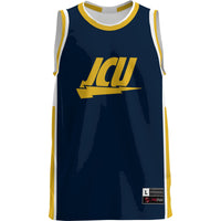 John Carroll University Blue Streaks Basketball Jersey, Navy Sportswear Jersey Shirt, Sleeveless Athletic Tank Jersey, Casual Gift for Men