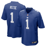 Arvell Reese New York Giants Football Jersey, Royal Game Sportswear Jersey Shirt, Lightweight Breathable Athletic Jersey, Casual Gift for Men