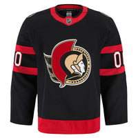 Ottawa Senators Hockey Jersey, Black Authentic Sportswear Jersey Shirt, Long Sleeve Hockey Sweater Jersey, Casual Gift for Men, Style 202056767
