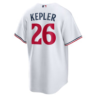 Max Kepler Minnesota Twins Baseball Jersey, White Replica Sportswear Jersey Shirt, Lightweight Breathable Athletic Jersey, Casual Gift for Men