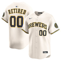 Milwaukee Brewers Baseball Jersey, Cream Sportswear Jersey Shirt, Lightweight Breathable Athletic Jersey, Casual Gift for Men, Style 202808914