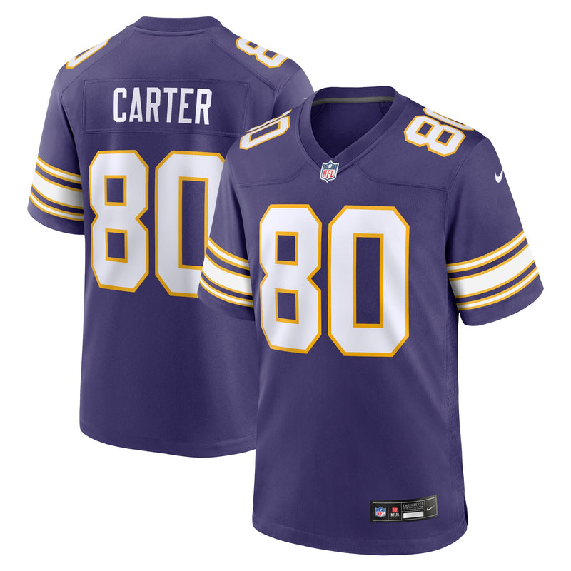 Cris Carter Minnesota Vikings Football Jersey, Sportswear Jersey Shirt, Lightweight Athletic Jersey, Casual Gift for Men, Style 200395856
