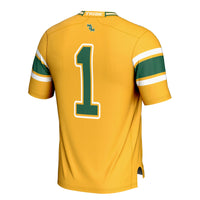 William & Mary Tribe Football Jersey, Gold Sportswear Jersey Shirt, Lightweight Breathable Athletic Jersey, Casual Gift for Men