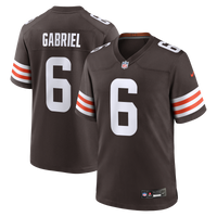 Dillon Gabriel Cleveland Browns Football Jersey, Brown Game Sportswear Jersey Shirt, Lightweight Breathable Athletic Jersey, Casual Gift for Men